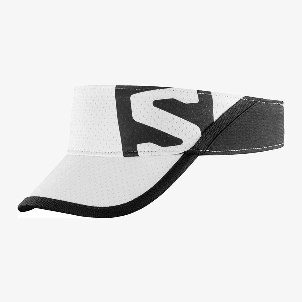 Visera Salomon Hombre Blancas / Negras - Salomon Argentina XA VISOR,831407-XIY